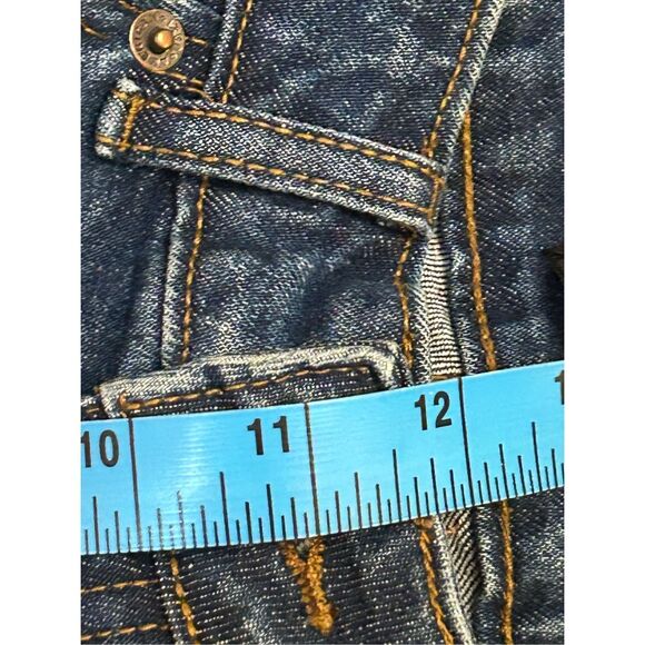 American Bazi women's Destroyed Mom Jeans High Rise Blue size 5 NWT - Picture 6 of 8